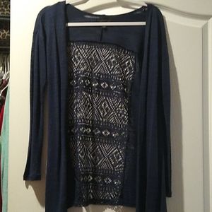 Navy Cardigan
